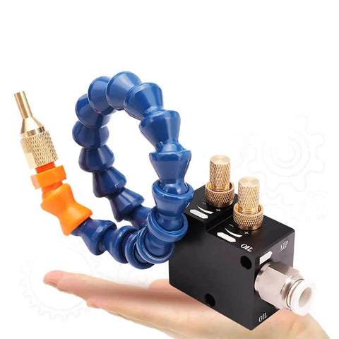 Mist Coolant Lubrication Spray System For CNC Machines And Metal Cutting With 360 Degree Adjustable Nozzle Durable POM Plastic