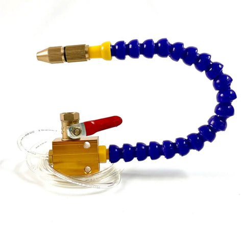 Pro Grade Mist Coolant Sprayer System For Precision Machining For 8mm Air Pipe Lathe Milling Drill Engraving Machines With Connector And Fittings Included Kit Now Best Value For Pros. Flexible hose and fittings.