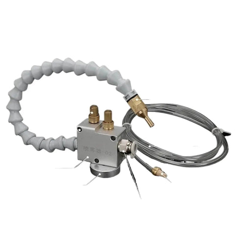 Mist Coolant Lubrication Spray System For CNC Lathe Milling Drill Engraving Machines With 8mm Pipe Cooling Valve Fittings