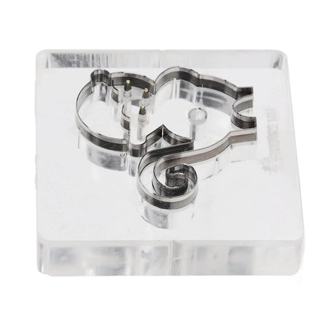 Monkey Pattern Alloy Steel Leather Cutting Die And Punching Mold For DIY Crafts on transparent base