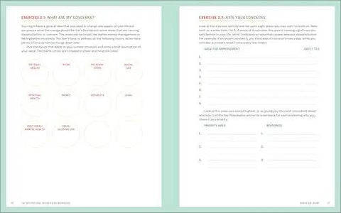 Inside pages of Motivational Interviewing Workbook With Practical Exercises To Decide What You Want And How To Get There