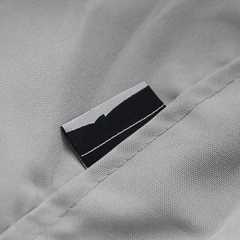 Close-up of heavy duty waterproof polyester on Universal Outboard Boat Motor Cover Water Resistant Full Engine Cover With Zipper For Snug Fit