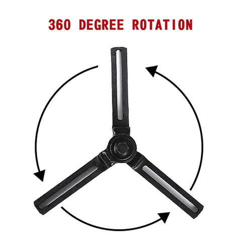 Beefy Heavy Duty Motorcycle Crankcase Splitter And Flywheel Puller Tool with 360 degree fully rotatable arms for engine disassembly