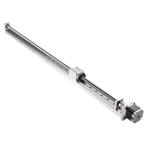 Motorized CNC Linear Guide Stage With 1000 Mm Stroke Ball Screw, 16 Mm Diameter, Built In Nema 23 Stepper Motor, High Precision Linear Actuator