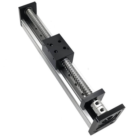 Motorized linear guide stage motion 12" 300mm stroke sfu1605 ballscrew actuator cnc mini linear slide rail