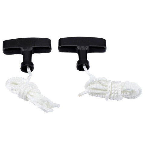 Replacement Pull Cord Rope Kit 1.5m with two handles for most lawn mowers and trimmers, durable strong start rope shown.