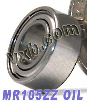 MR105ZZ Bearing 5x10x4 Shielded Oil Miniature