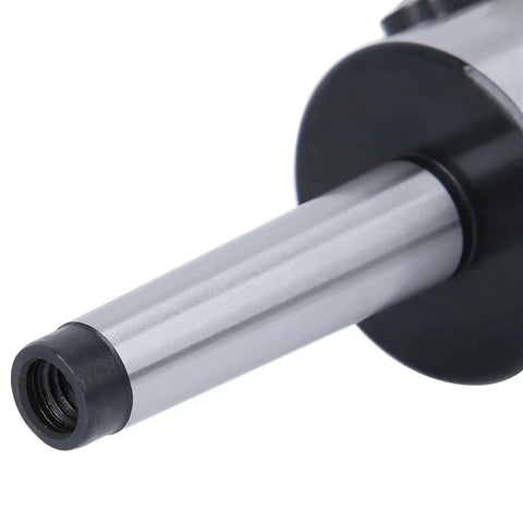 Close-up of MT2 FMB27 80 Cutterhead 1604APMT Indexable End Mill Set Face Mill Cutter showing metal collet holder