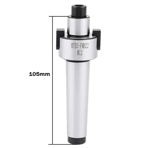 Face End Mill Cutter With Ten APMT1604 Carbide Inserts For CNC Machining MT3 FMB22 Holder Extension 400R 50 22 product