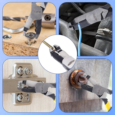 Multi Function Screw Extractor Pliers For Stripped Screws And Nuts Non Slip Tool That Extracts Broken Rusted Screws And Grips Bolts