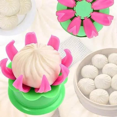 Multicolor Dumpling Mold Set For Momos Baozi And Steam Buns Press Dough Flatten And Seal Easy To Use Kitchen Gadget Dishwasher Safe Plastic
