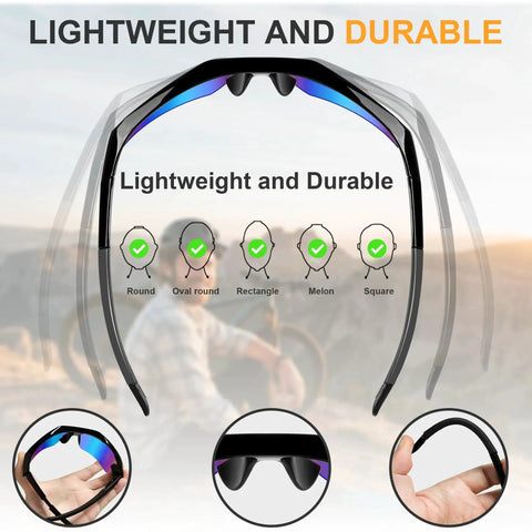 SixPack Multicolor Safety Glasses ANSI Z87.1 UV400 Anti Splash Scratch Resistant lightweight design