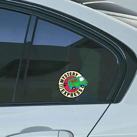 Mystery Machine Graffiti Design Car Decals Set For Cars Vans Bumpers Luggage Motorcycles And Auto Bodies Weatherproof Vinyl Stickers