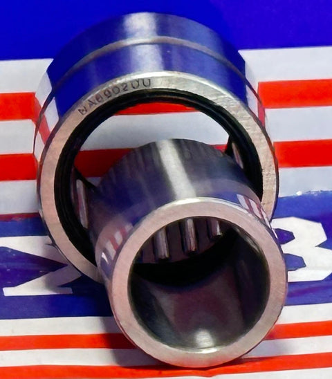 NA6902UU Needle Roller Bearing 15x28x24mm - Machined Type