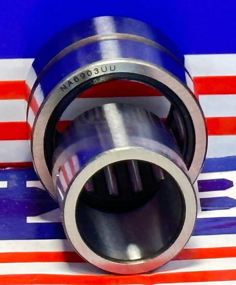 NA6903UU Needle Roller Bearing 17x30x24mm - Machined Type