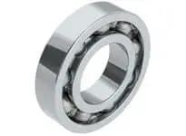Nachi Bearing 6244MC3 Open Bore Deep Groove Ball Bearing 200 mm inner, 360 mm outer diameter, 58 mm width visible in side view.