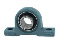 Front view of 1-1/16 in Narrow Set Screw Pillow Block Bearing BLLP6-17 Non-Relube Single Unit for Conveyor and Shaft Support.