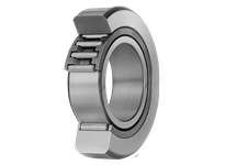 Single Metric Roller Follower NAST20, 20 mm ID, Caged Separable Cylindrical Bearing, Open Type, High Carbon Chrome Steel, 47 mm Roller Dia, 16 mm Width, NAST Series.