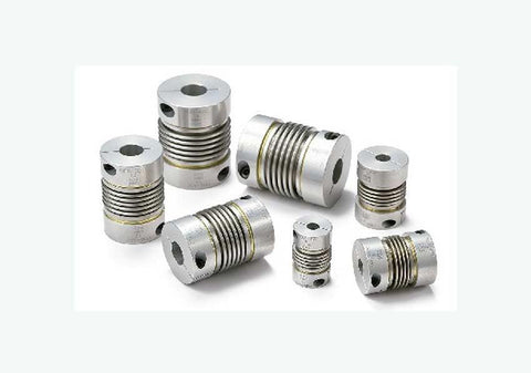 NBK Japan MBB-19C 1/4 inch to 8mm Bellows-type Flexible Coupling - VXB Ball Bearings