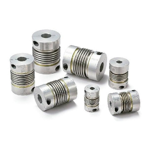 NBK Japan MBB-19C 5mm to 5mm Bellows-type Flexible Coupling - VXB Ball Bearings