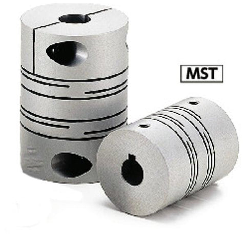 NBK Japan MST-20-5-8 Slit type 5mm to 8mm Flexible Coupling with Set Screw - VXB Ball Bearings