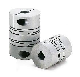 NBK Japan MST-20-6-10 Slit type 6mm to 10mm Flexible Coupling with Set Screw - VXB Ball Bearings