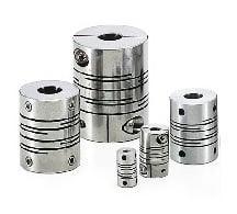 NBK Japan MSTS-25-12-12 Slit-type 12mm to 12mm Flexible Coupling - VXB Ball Bearings