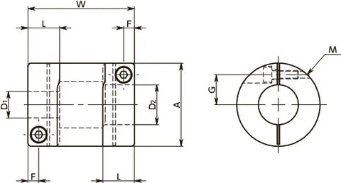 NBK Japan XGT2-27C-12-12 High gain rubber type Flexible Coupling - VXB Ball Bearings