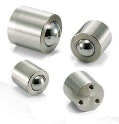 NBK Japan BRDT-24 Tap Hole Type Ball Transfer Unit for Downward & Sideward Facing Applications