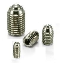 NBK Made in Japan BRPSS-8-S Set Screw Type Ball Transfer Unit with Spring Plunger Function for Upward Facing Applications - VXB Ball Bearings