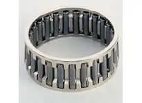 GSN15 Linear Needle Roller Slide Unit - Single Metric GSN Series with 15 mm rail and steel rollers, front view