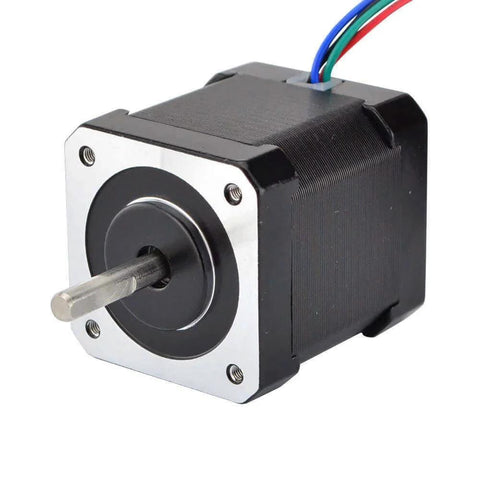 Front view of 3PCS Nema 17 Stepper Motor 84oz.in 2A 48mm 4-Wire 1m Cable for DIY CNC 3D Printer CNC Robot