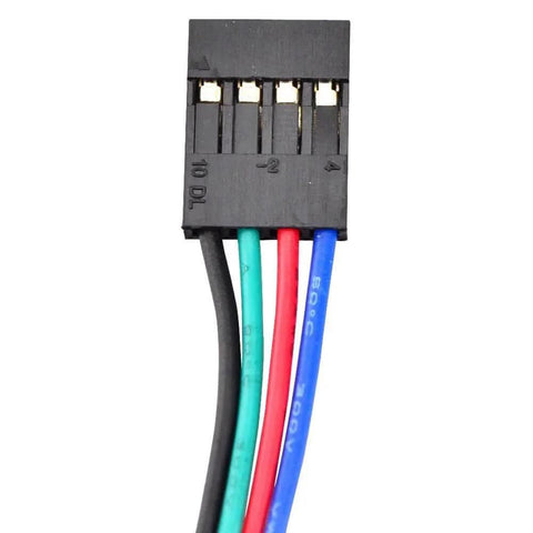 4-wire connector cable for 3PCS Nema 17 Stepper Motor 84oz.in 2A 48mm 4-Wire 1m Cable for DIY CNC 3D Printer CNC Robot