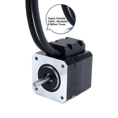 Closed Loop Stepper Motor 1 Axis CNC KIT 14Ncm/19.83oz.in Nema 17 Motor & 0-3.0A 24-48VDC Closed Loop Stepper Driver CL42T V4.1