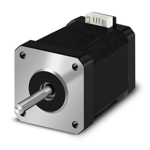 Nema 17 Stepper Motor 42x60mm 2.1A 2 Phase 4 Wires 1.8 Degrees with 1Meter Cable for 3D Printer Motors front view