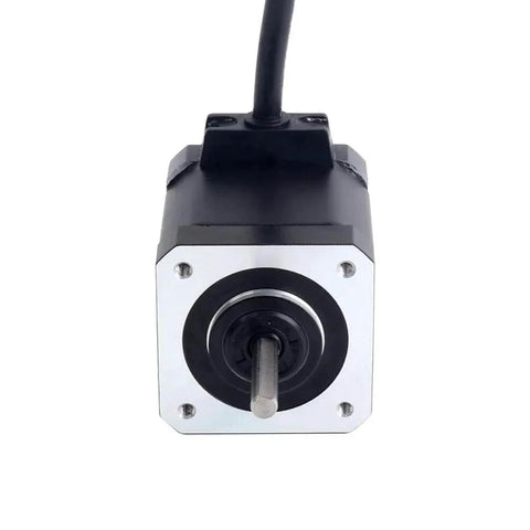Front view of IP67 Waterproof Nema 17 Stepper Motor 2.0A 0.59Nm(83.57oz.in) showing compact design with a visible shaft.