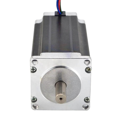 Front view of Nema 23 CNC Stepper Motor 425oz-in Bipolar 1.8deg 4.2A Stepping Motor for Extruder CNC 3D Printer DIY Milling Lathe Router