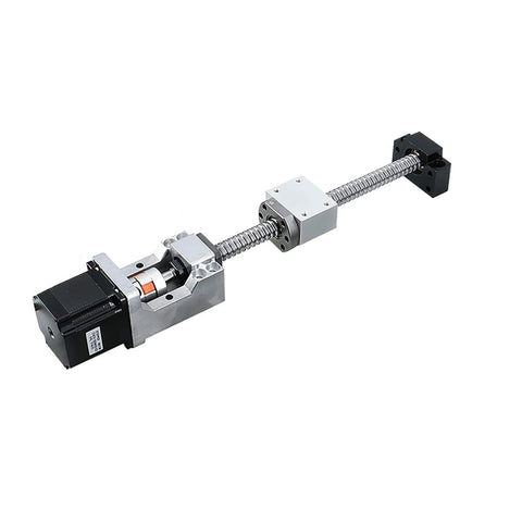 Motor Mounting Bracket with BK12 Fixed Bearing End Support for Nema 23 Stepper Motor and 16mm Ball Screws CNC Kit Parts