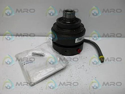 Nexen 801510 Split-Hub Air Engaged Torque Limiter with accessories, showing collar mount, cable, and packaging on display