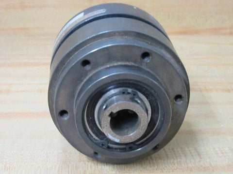 Front view of Nexen Group 801502 Air TL-A Torque Limiter with 0.875in bore; set-screw mounted, open-design for automation systems