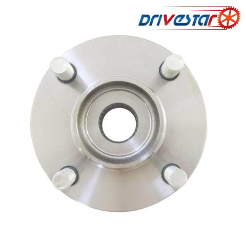 Front view of Front Wheel Hub Assembly For Versa And Kicks 1.6L 4 Lug Driver And Passenger Sides Fits 2012 To 2021 Versa 2018 To 2021 Kicks 2014 To 2019 Versa Note 1.6 Engine Replacement Hub Bearing