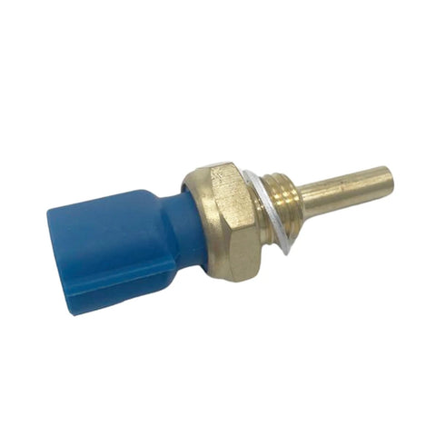 Mteycei engine coolant temperature sensor with blue plastic connector and brass stem