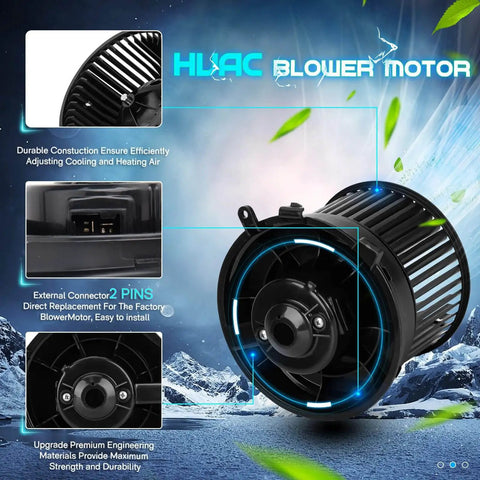 HVAC Blower Motor Fan Replacement For Nissan Rogue And Sentra Fits 2007 2012 Sentra 2008 2013 Rogue display