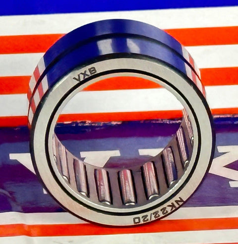 NK22/20 Needle roller bearing 22x30x20mm