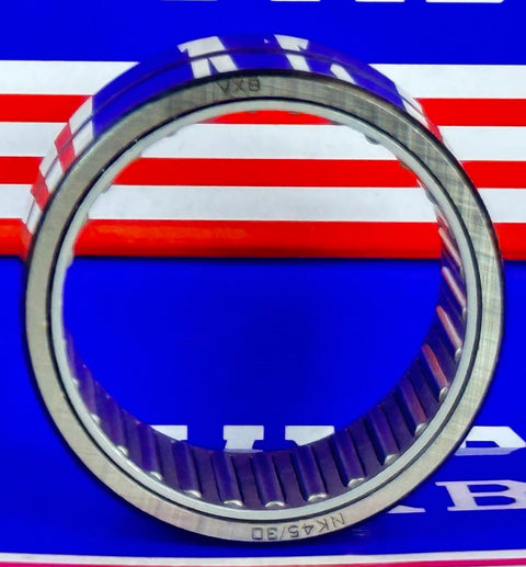 NK45/30 Needle Roller Bearing 45x55x30mm - Machined Type