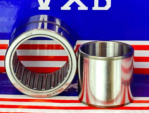NKI28/30 Needle roller bearing 28x42x30mm - Machined Type