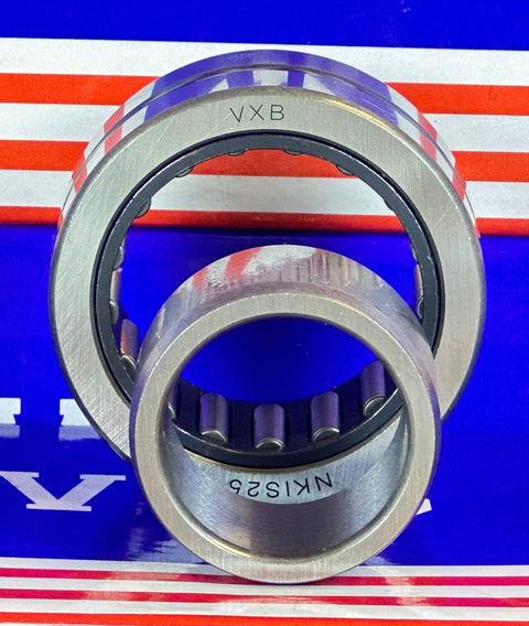 NKIS25 Needle Roller Bearing 25x47x22mm - Machined Type