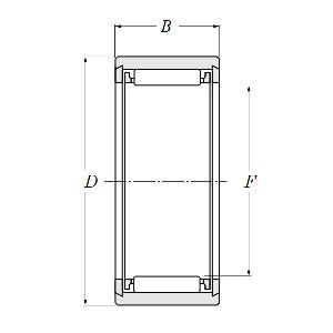 NKS22 Needle Roller Bearing 22x35x20mm
