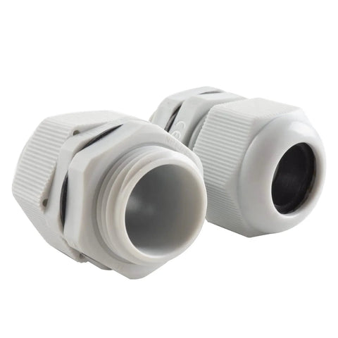 15 Pack Three Quarter Inch NPT Cable Gland Connectors Waterproof IP68 Nylon PA66 Strain Relief Glands With Gaskets, side view