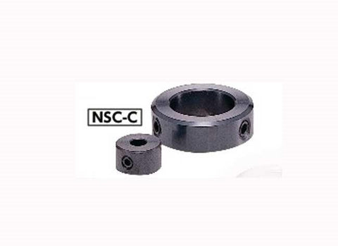 NSC-10-10-C NBK Set Collar - Set Screw Type - Steel NBK Ferrosoferric Oxide Film Pack of 1 Collar Made in Japan - VXB Ball Bearings